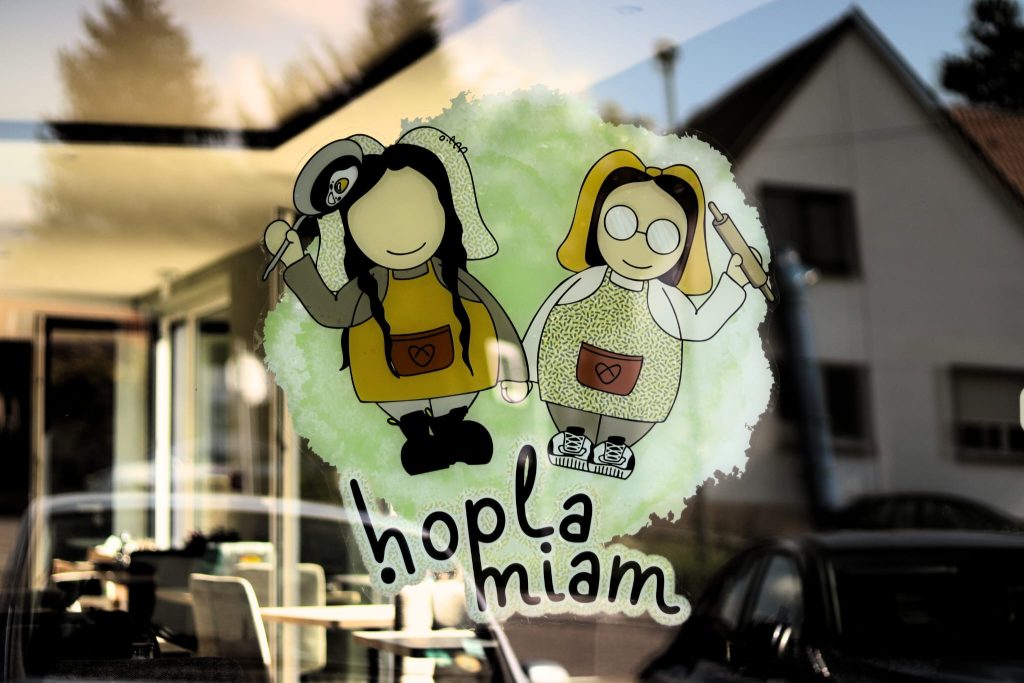 vitrine du restaurant